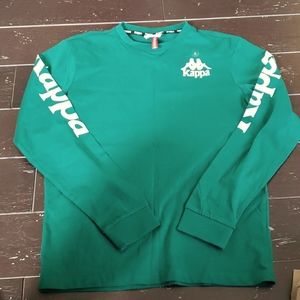 kappa logo tee shirt.  long sleeve.   size Small.  NWT